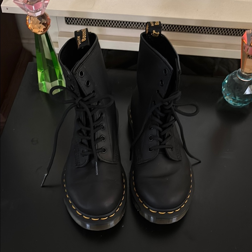 Dr. Marten’s black combat boots,The Original! US5